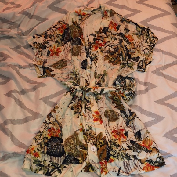 OOTD LADY button front dress - Picture 1 of 3